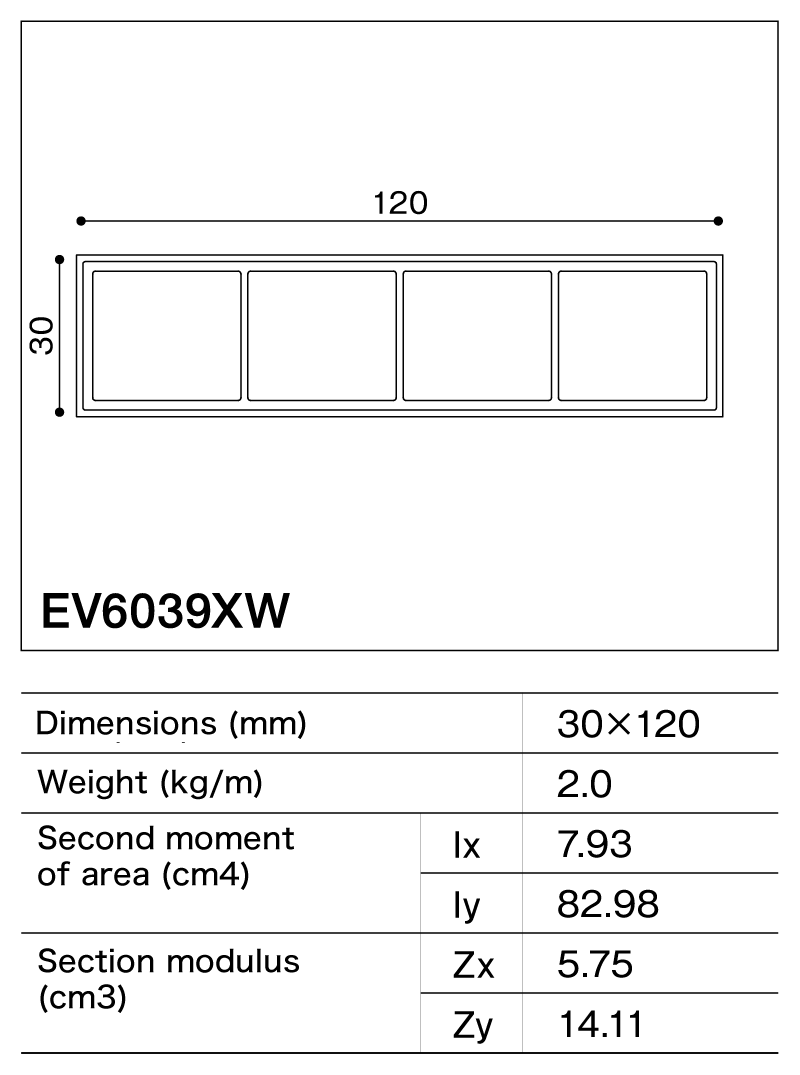 30x120(mm)