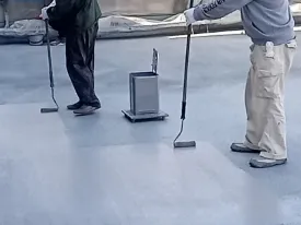 UV耐性トップコート塗布