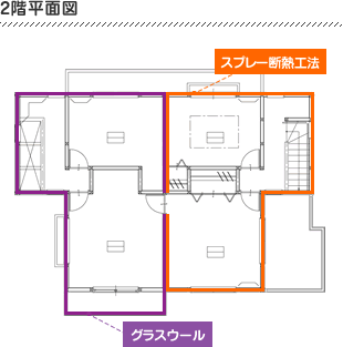 2階平面図