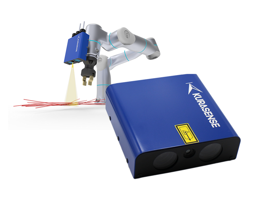 高速3Dビジョンセンサー(センサ―分離型)Kurasense-C300FX