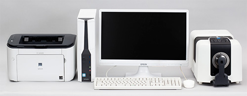 パーソナルコンピュータ一式(バックアップ機能付き) 分光光度計(写真は据置型コニカミノルタCM-3600d)