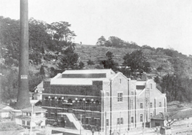 The Kurashiki Power Plant in the early 20th century