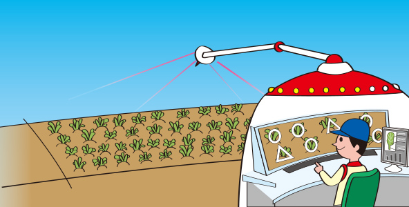 いまこそ収穫のタイミング！作物の成長をいっせいチェック！？
